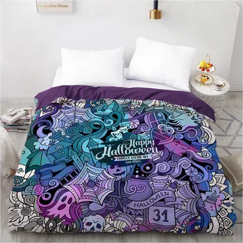 

3D Printed Custom Design Duvet Cover Quilt Comforter Blanket Case Covers Bedding Set Abstract Rock Purple 265x230cm Home Textile