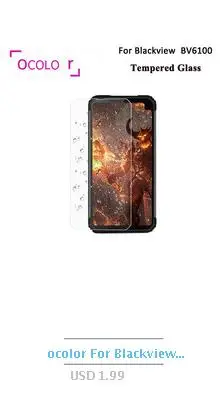 Ocolor для Blackview Bv6100 lcd дисплей и сенсорный экран 6,88 ''для Blackview Bv6100 телефон с рамкой+ инструменты и клей+ пленка