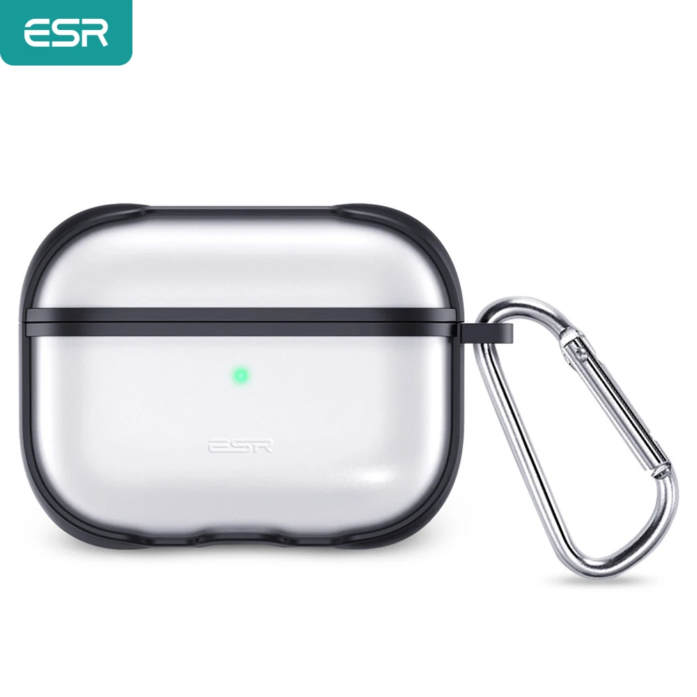 Прозрачный чехол ESR для AirPods Pro гибридный защитный из поликарбоната с защитой от