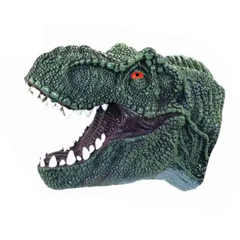 

Dinosaur Hand Puppet Gloves Story Animal Figure Vividly Realistic Kids Toys Model Children Gifts Role Play Party