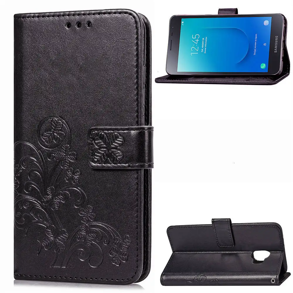 Phone Case For Samsung Galaxy J2 Core Prime Flip PU Leather Back Cover Silicone J2prime J2core Wallet Bag Coque Funda | Мобильные