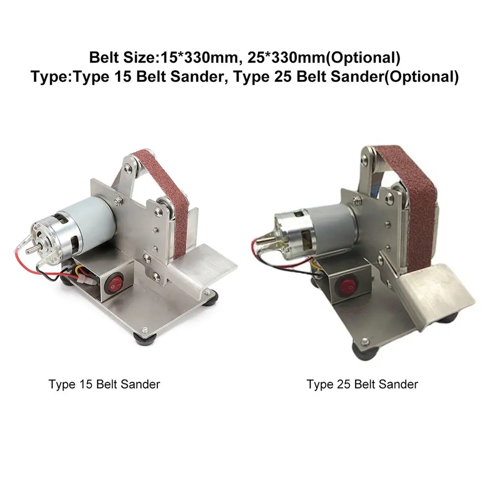 Многофункциональный измельчитель, мини электрический ленточный шлифовальный станок, шлифовальная полировальная машинка, резец, точилка для кромок, ленточная шлифовальная машина, шлифовальная машина, EU/US