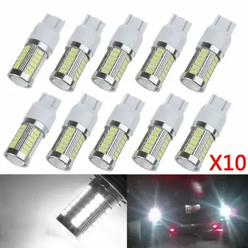 

LED Light Bulbs Dome Map Car Backup Energy saving Resistant T20 White 7443 7440 5630 33-SMD