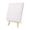 Mini Canvas And Natural Wood Easel Set For Art Painting Drawing Craft Wedding Supply ► Photo 2/5