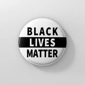 

I Can't Breathe Badge Pin George Floyd Black Lives Matter Badge Alloy Protest United States Badge Pin