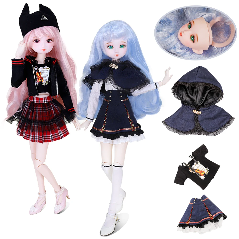 DBS 1/4 BJD 45 см кукла Кампус Девушка Серия голова может быть открыта шарнирное тело с