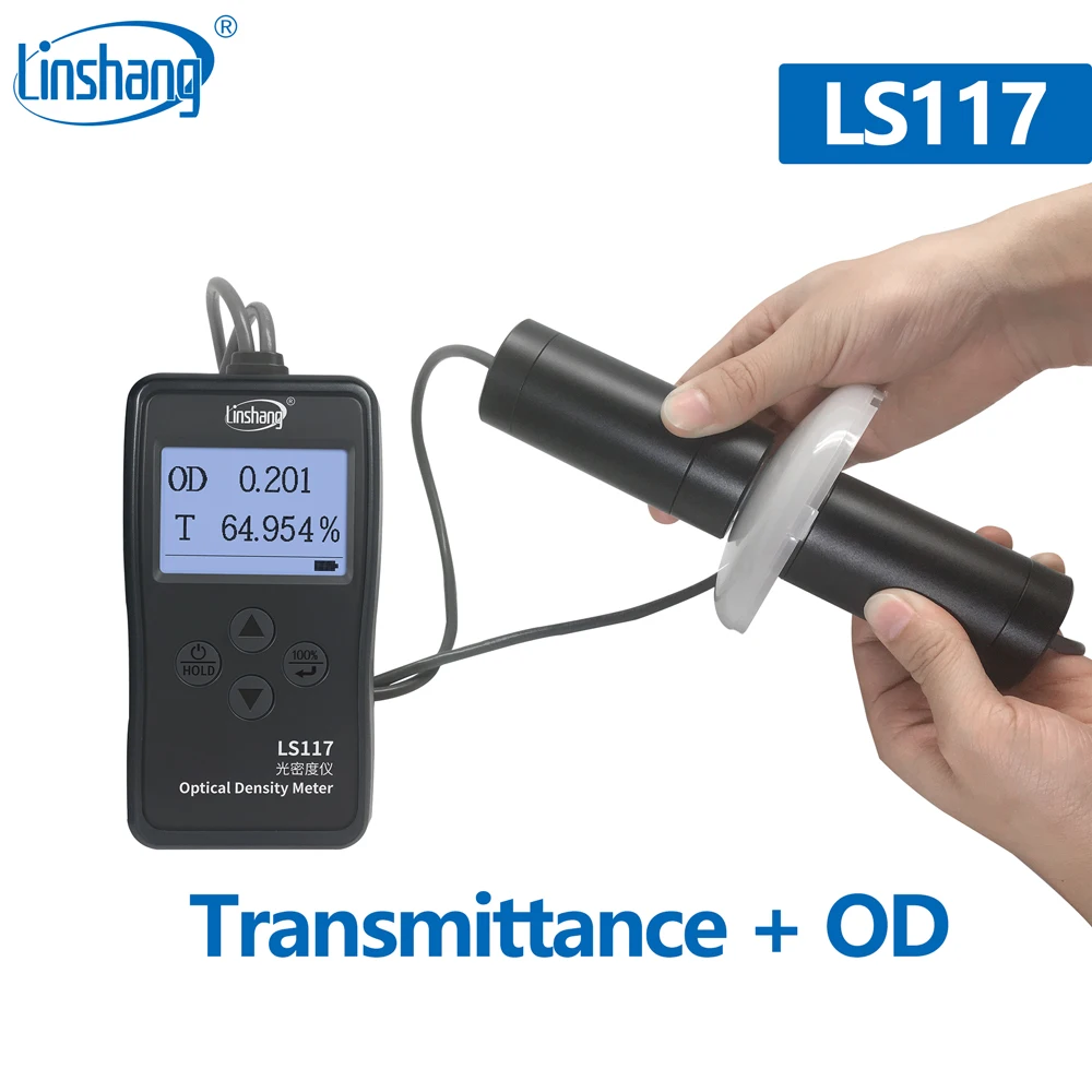 Linshang LS117 денситометр Оптический измеритель плотности тестирование точечной