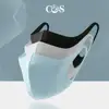 3Pcs Kids Waterproof Sponge Mouth Mask 3D Reusable Anti Pollution Cover elastic earloop Breathing Face Masks 5