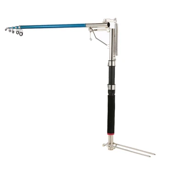

1 Adjuster Fishing Rod Adjustable Telescopic Automatic Pole Seashore River Lake Fishing Tackle fishing rod