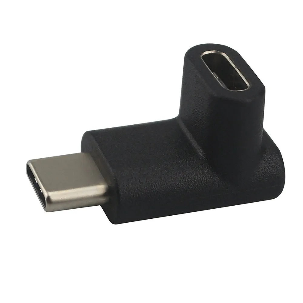 90 градусов под прямым углом USB 3,1 type C папа-мама USB-C адаптер для samsung huawei смартфон портативный разъем zzz