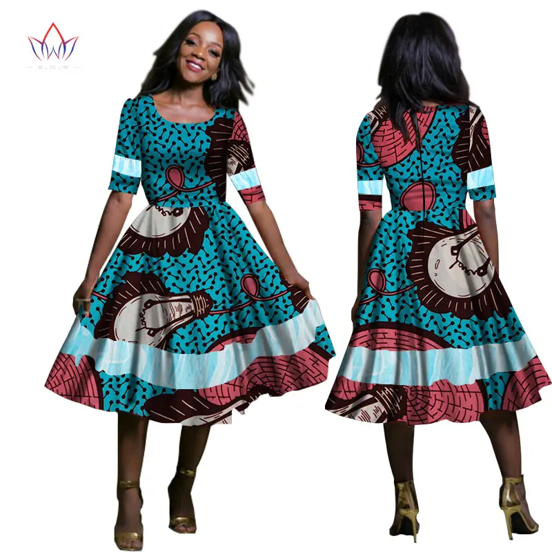 Новая африканская Дашики юбка набор африканская традиционная одежда для женщин Базен Riche размера плюс юбка набор Печать Дамская одежда WY3887