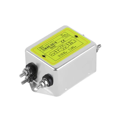 Однофазный AC 220V питания фильтр EMI анти-помех очистки аудио CW4E-S 3A6A10A20A30A