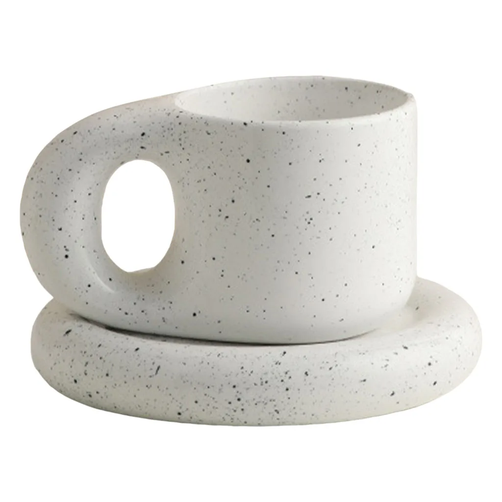 Nordic Minimalist Ceramic Plump Mug