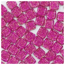 Lychee Life 70 шт разноцветная стеклянная мозаичная плитка с блестками керамическая мозаичная плитка для рукоделия материал для рукоделия