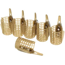 Ловля Карпа приманка-Фидер клетка Приманка Держатель корзина клетка рыболовная Ловушка с свинцовым грузило рыболовные снасти 30 г/40 г/50 г/60 г/70 г/80 г