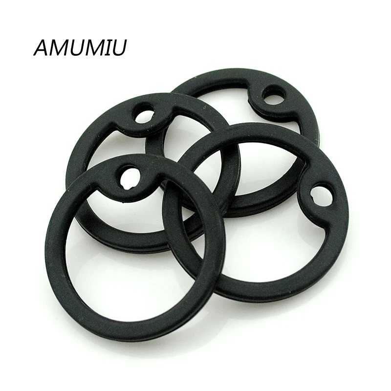 AMUMIU (10 шт.) резиновый глушитель для собаки 5 см * 2 7 Ювелирная фурнитура и