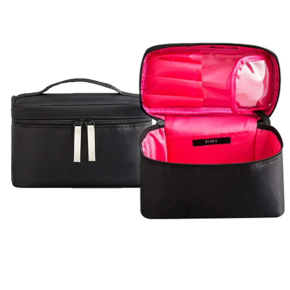 Portable Cosmetics Makeup Brushes Pen Holder Storage Handbag Travel Organizer