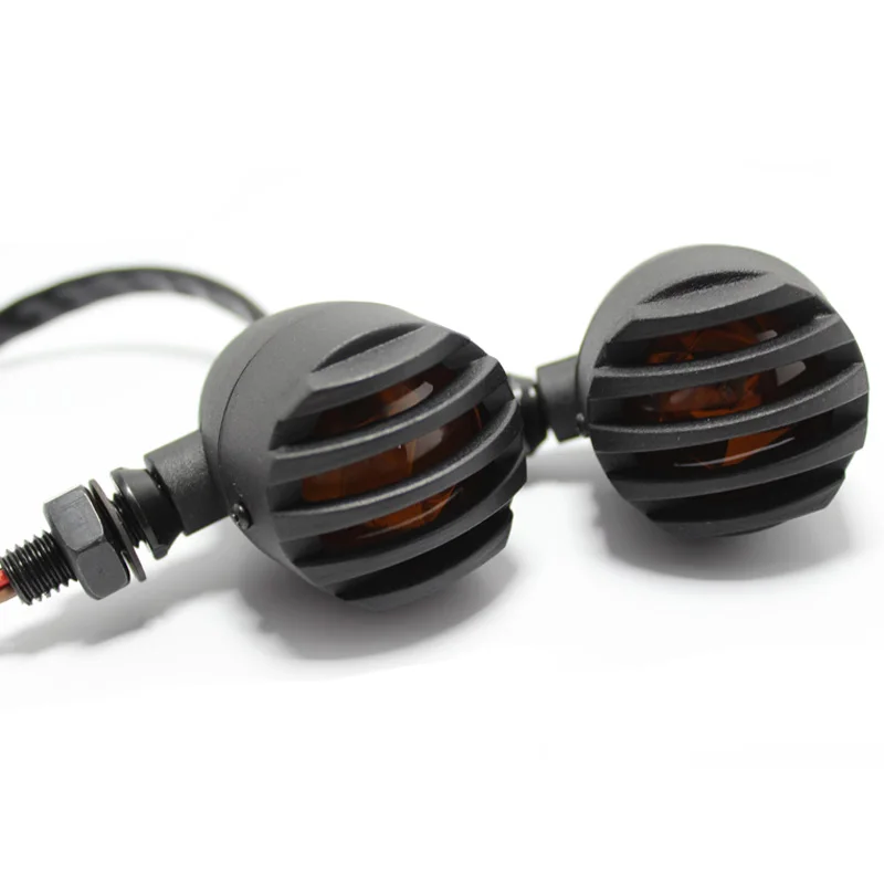 

12V 5W Motorcycle Light Front Rear Turn Signals Indicators Lights for Honda Shadow 500 CB700SC Bobber Chopper Cruiser Custom