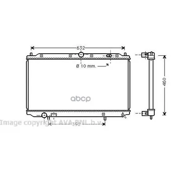 

Radiator cooling Volvo S40 Ava art. vo2124