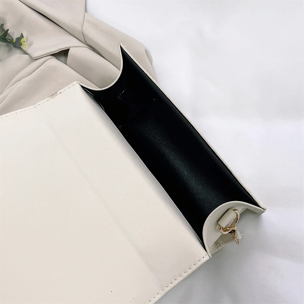 H5cc081c5c3c7485096d7bc6b8fc68e95A Vintage Women Casual Shoulder Bag Lady Checker Solid Color Small Shoulder Crossbody Bag All Match Messenger Bag