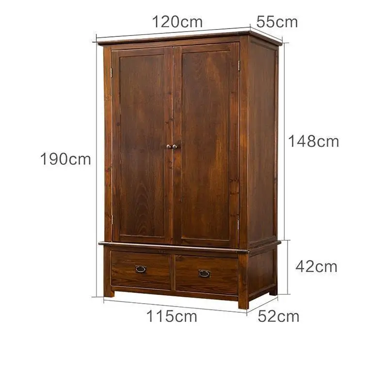 Lemari Pakaian Kast Quarto Giyim Meubel Chambre потертый шик деревянный шкаф мебель для спальни Mueble De Dormitorio гардероб - Цвет: Version E