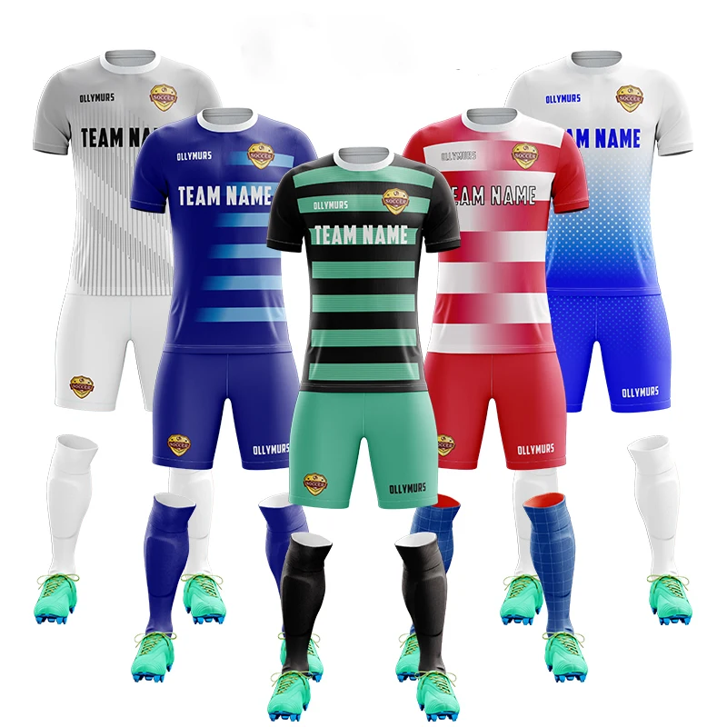 Cheap Quickly Dry Practice Football Team Jersey Kit OEM Custom Design Printing Sooccer Club Wear | Спорт и