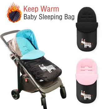 

Universal Baby Sleeping Bag Envelope Winter Warm Kids Sleepsack Footmuff For Stroller Accessories Sleep Sack For Newborn Swaddle