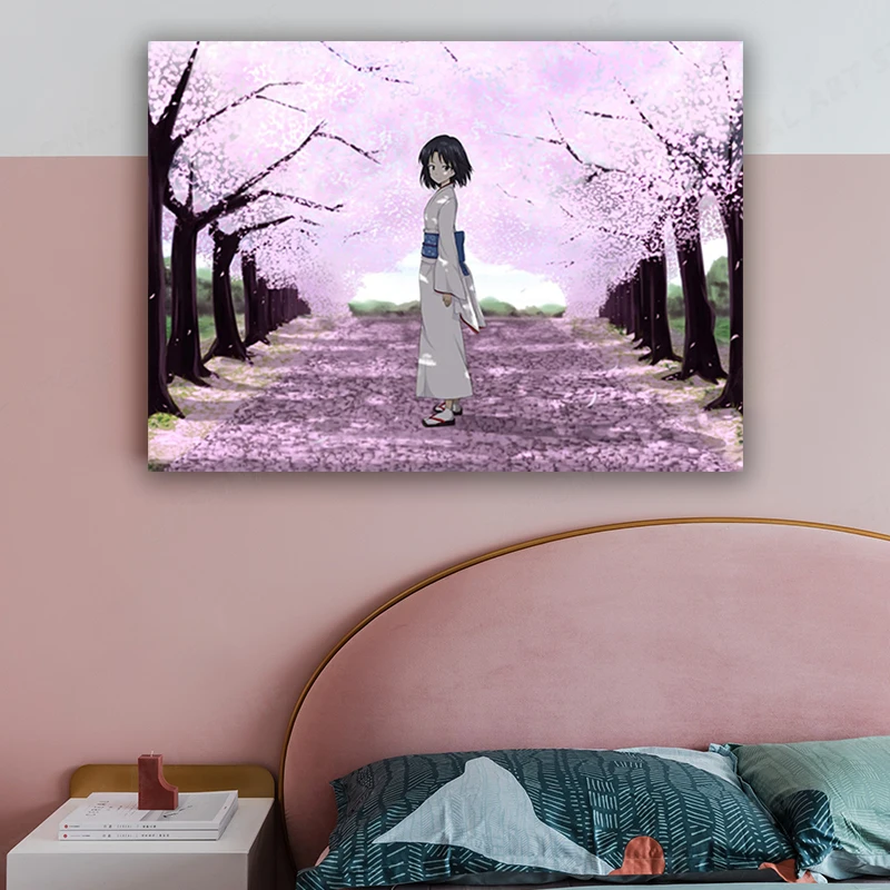 Japananime Kara no Kyoukai The Garden of Sinners Home Decor Wall Canvas Декоративные плакаты с картинками | Дом и