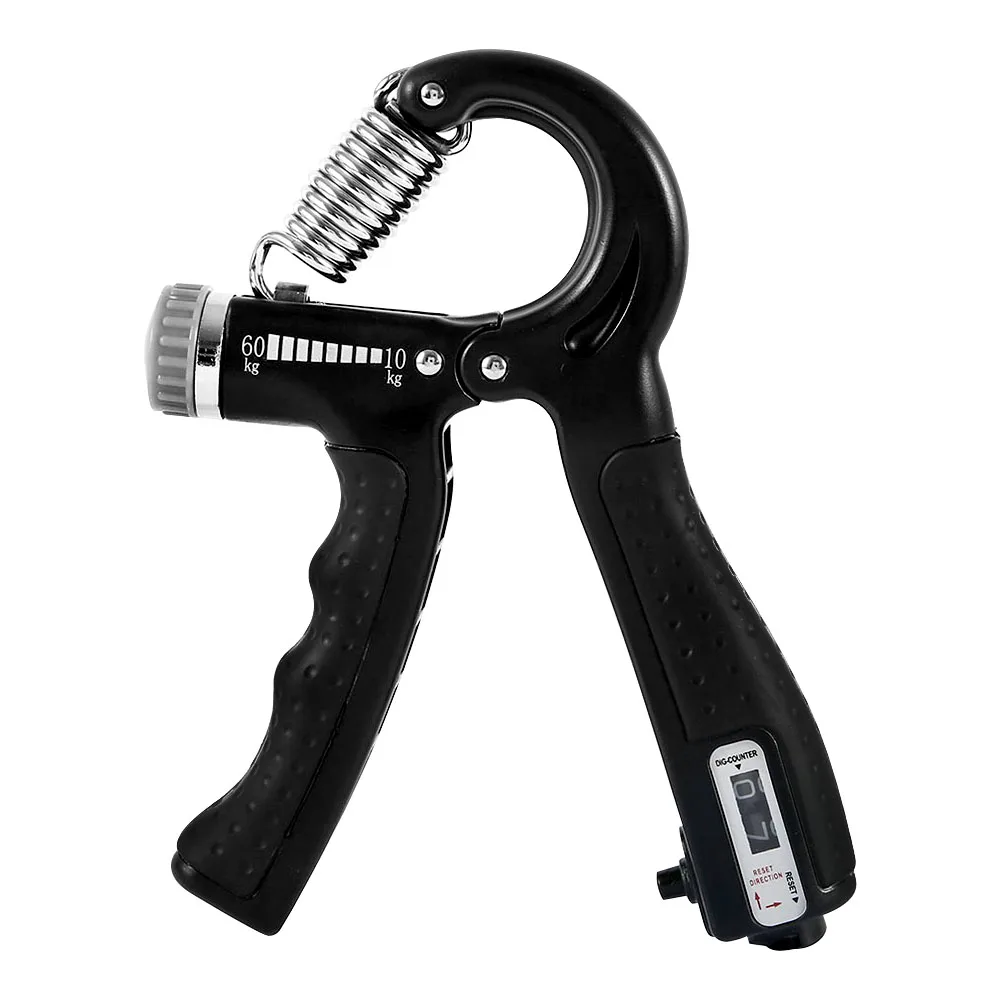 

R-Shape Adjustable Countable Hand Grip Fitness Equip Exercise Strength For Muscle Gripper Spring Finger Pinch Carpal Expander