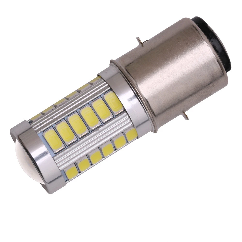 

BA20D Motorcycle Headlight Bulb Led Motorbike BA20D 5630 33SMD Led Scooter Accessories Motor Light Headlamp LED Lights