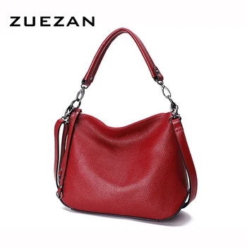 Borsa Hobo, Borsa a Tracolla in Pelle da Donna, 100% Vera Pelle di Vacca, Borsa a Spalla in Vera Pelle da Donna, Borsa a Tracolla, A471