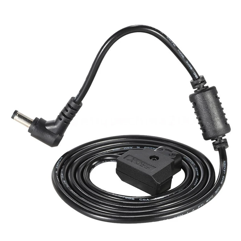 

D-Tap 2 Pin Male Connector to DC Plug Power Cord Cable BMCC BMPC DSLR Rig P7B7