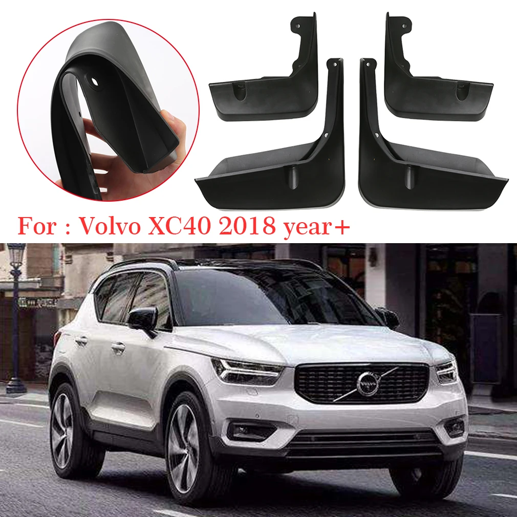Для Volvo XC40 год+ Брызговики автомобильные Брызговики передние тыльная грязь Щитки крыла вспышки