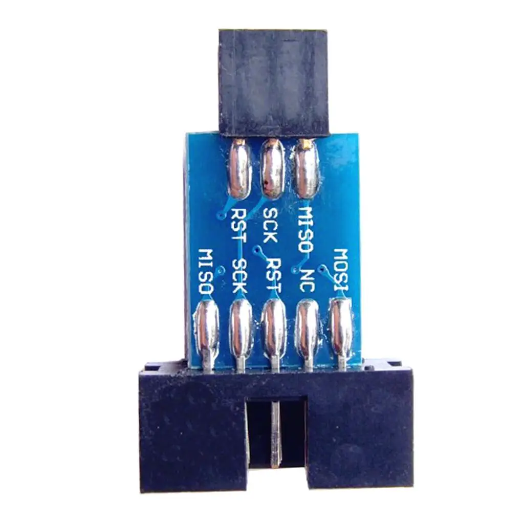 IDC 10-контактный до 6-Pin STK500 адаптер Wi-Fi ATMEL USB ASP AVR конвертер для Arduino