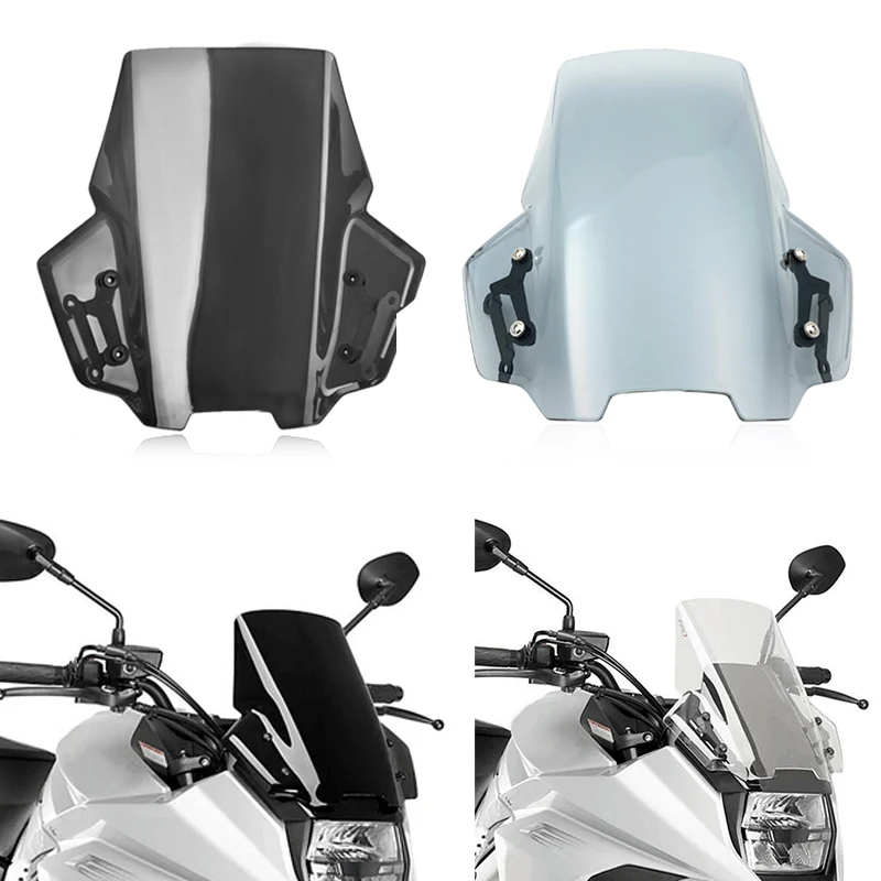 Motorcycle Touring Windshield WindScreen Front Screen For Suzuki Katana 1000 GSX-S1000 GSXS 1000S 2019 2020 Wind Deflector Moto (18)