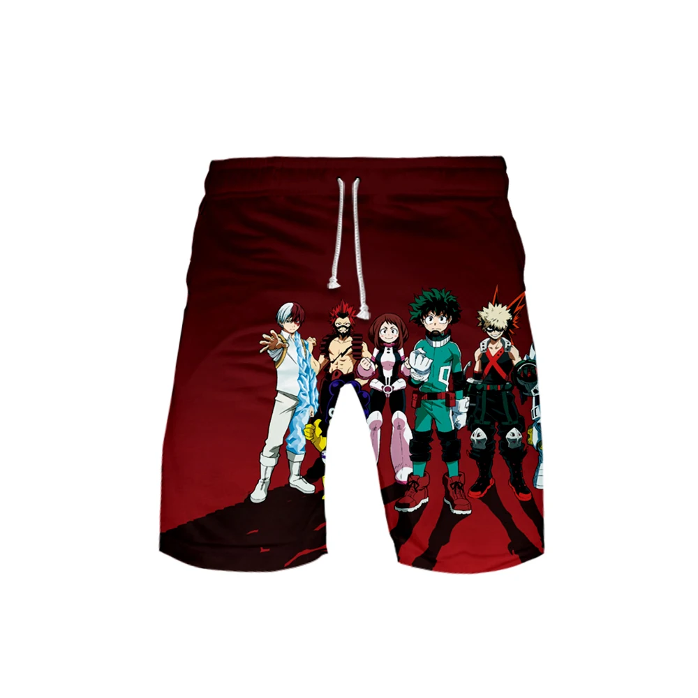 MY HERO One's JUSTICE шорты для отдыха с 3D принтом Новинка Топ Весна Осень Роскошные Harajuku удобные для отдыха