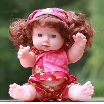 

30cm Baby Reborn Doll Reborn Dolls Soft Vinyl Silicone Lifelike Toy for Boys Girls Birthday Gifts