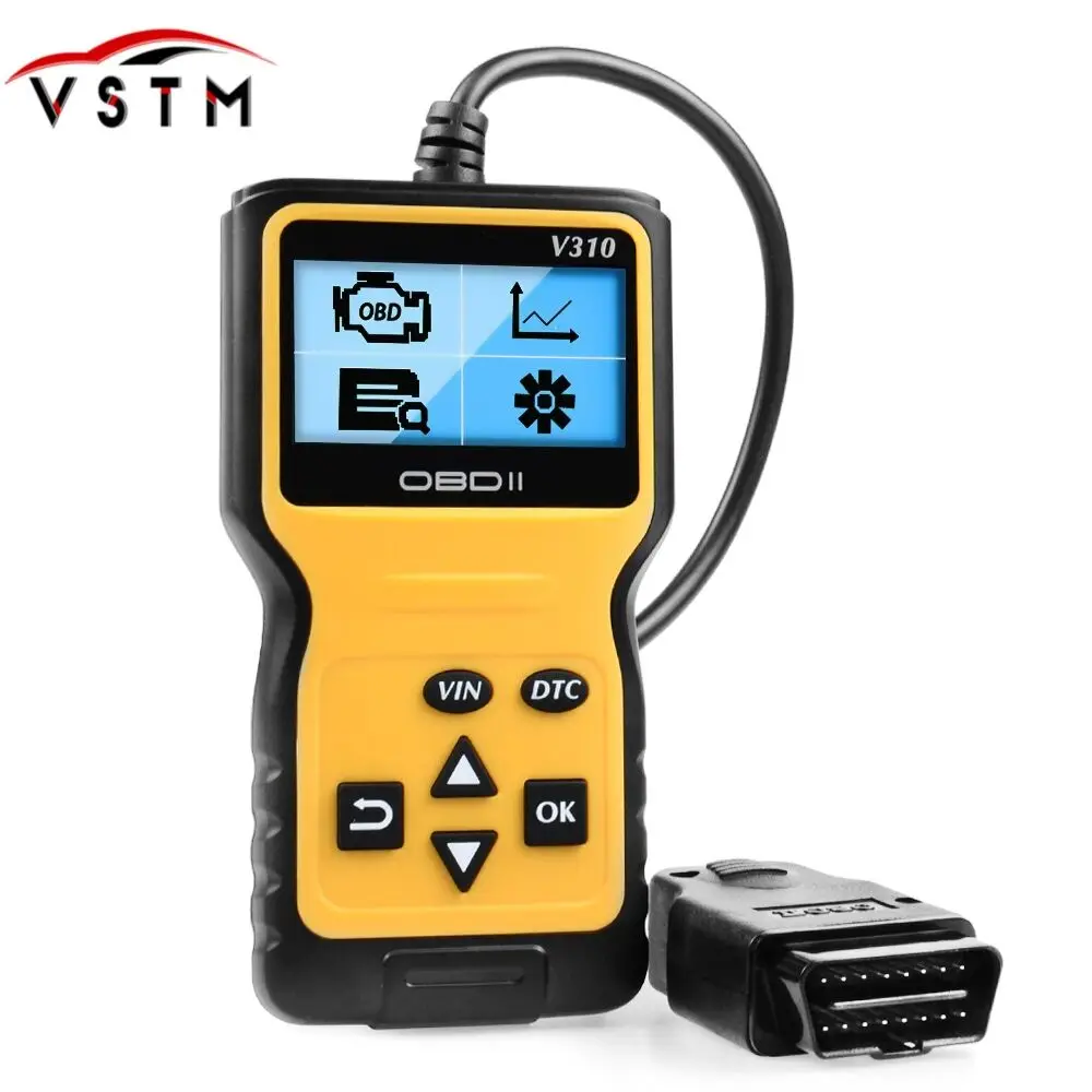 Считыватель кодов V310 V1.1 OBDII/EOBD автомобильный диагностический инструмент сканер