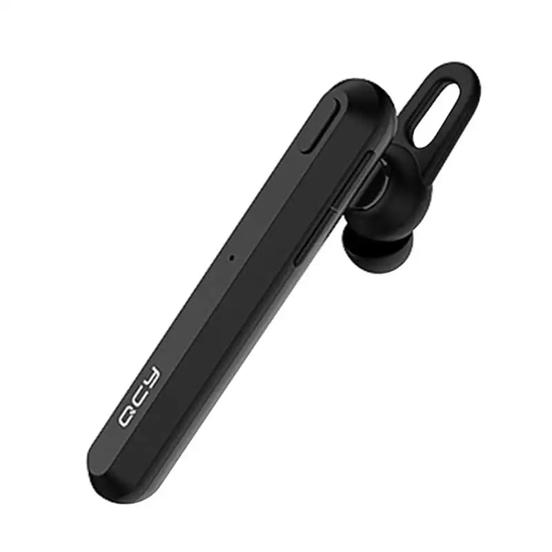 Черный Bluetooth 5,0, беспроводные наушники с одним наушником, гарнитура с громкой связью для бизнеса, Bluetooth, 8 часов, время воспроизведения для бизнеса/вождения - Цвет: Черный