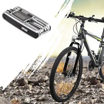 

13 in 1 Folding Spanner Bicycle Bike Foldable 2 / 3 / 4 / 5 / 6 mm Hex Key Wrench Tool Sets Kits