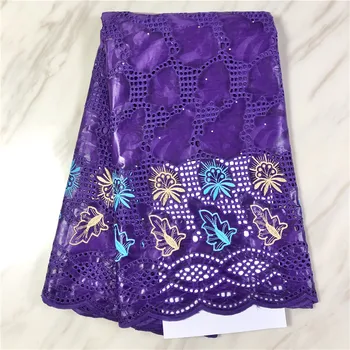 

Fashion African Garment Cotton Fabric 2020 Bazin Riche 5YARDS/PC DHL free shiping Guinea Brocade 16L072942