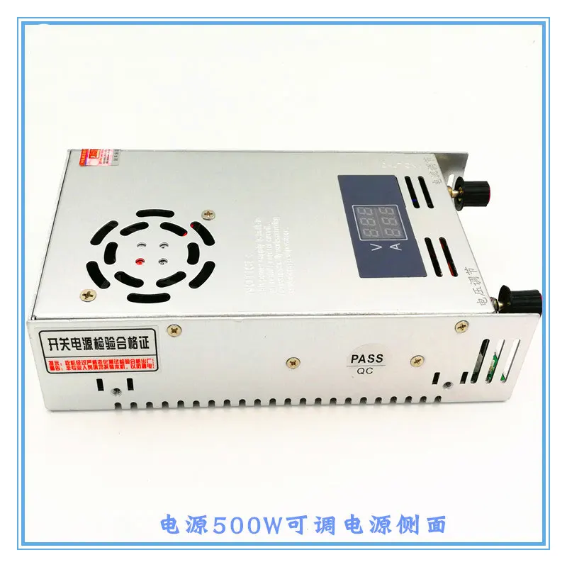 GTK регулируемый дисплей напряжения и тока 24V36V48V60V80V500W зарядка литий многоцелевой импульсный источник питания