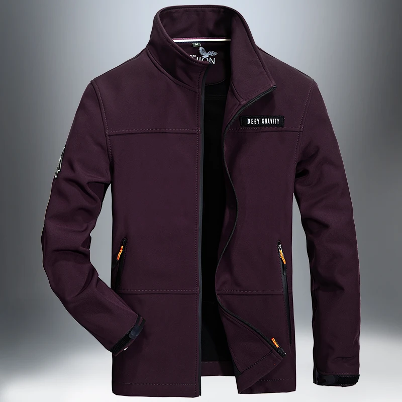 2020 new fashion autumn male casual jacket solid fall mens jackets and coats men's jacket plus