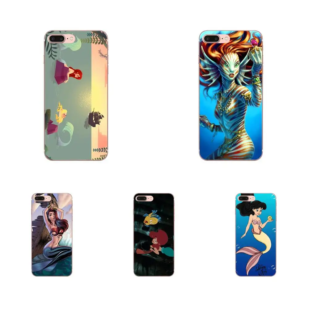 Чехол Siren The Little Mermaid Ariel для Samsung Galaxy Note 8 9 10 Pro S4 S5 S6 S7 S8 S9 S10 S11 S11E S20 Edge Plus Ultra |