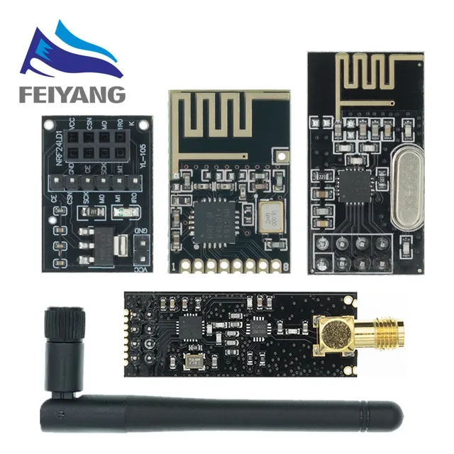 NRF24L01+ 2.4G wireless data transmission module 2.4GHz NRF24L01 upgrade version NRF24L01+PA+LNA 1000 Meters For Arduino