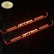 SNCN 4 шт., акриловый подвижный светодиодный автомобильный светильник с педалью для Kia Optima K5 2011