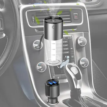 

Car Air Humidifier Bc35B Dual Usb Car Charger Qc3.0 Fast Charge Mini Car Aromatherapy Humidifier Spray