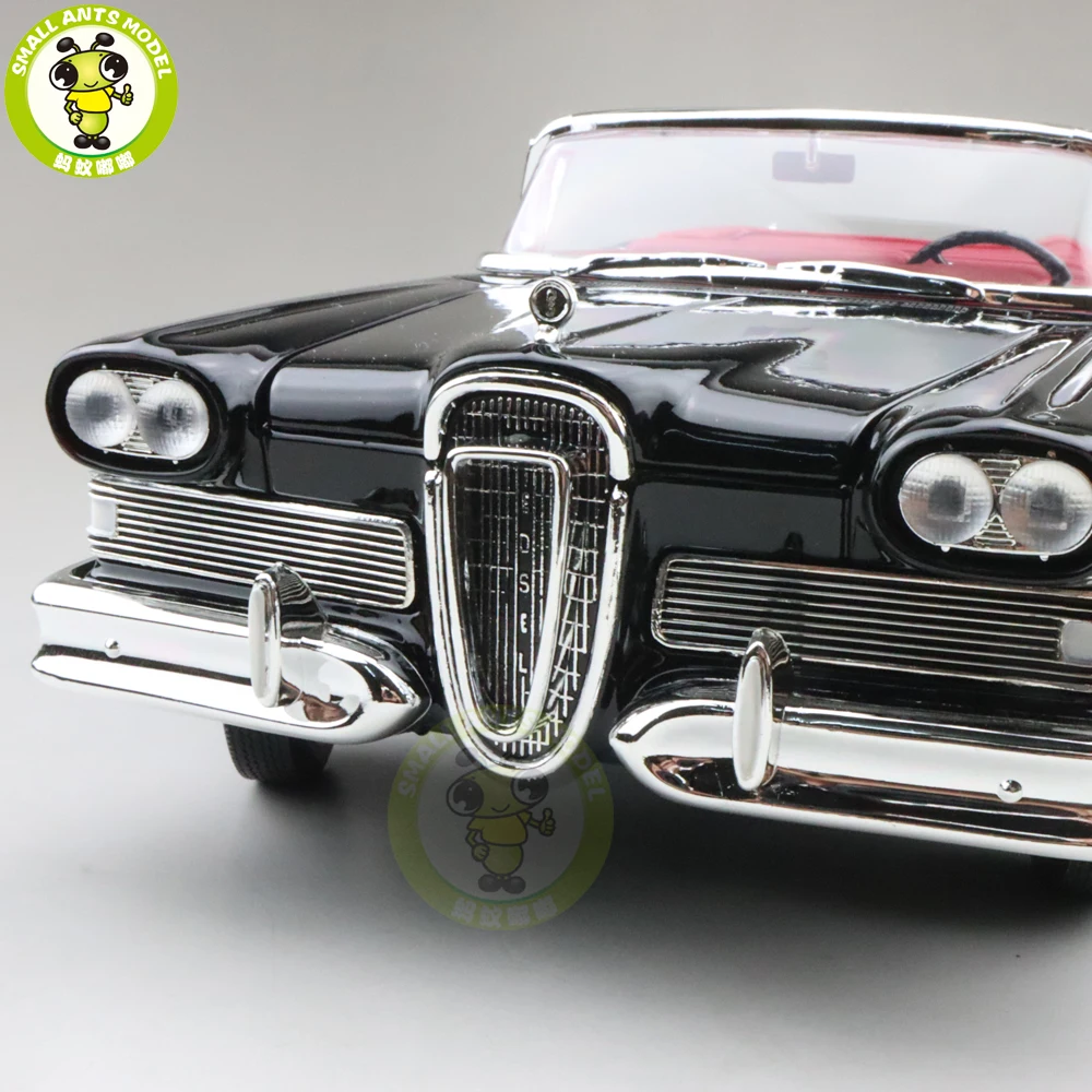 1/18 1958 Ford EDSEL цитирование дорога Подпись литая модель автомобиля игрушки для мальчиков и девочек подарок