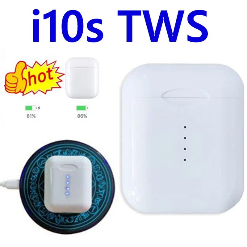 Оригинальные i10 tws i10s tws eadphones Беспроводные bluetooth 5,0 наушники-вкладыши 1:1 наушники PK i7 tws i7s tws наушники