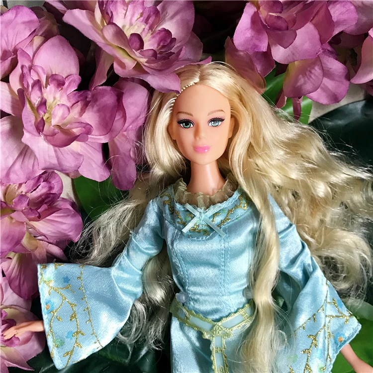 doll makeup and dress